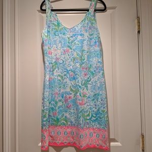 Adrianna dress what a lovely place print NWOT
